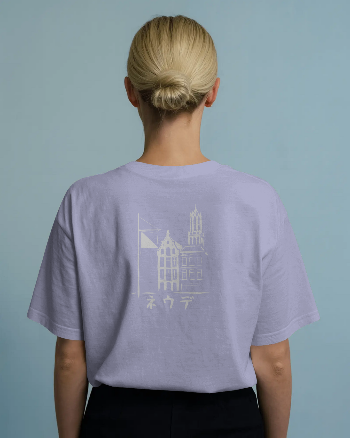 Saki Women's Tee 咲 | Ink
