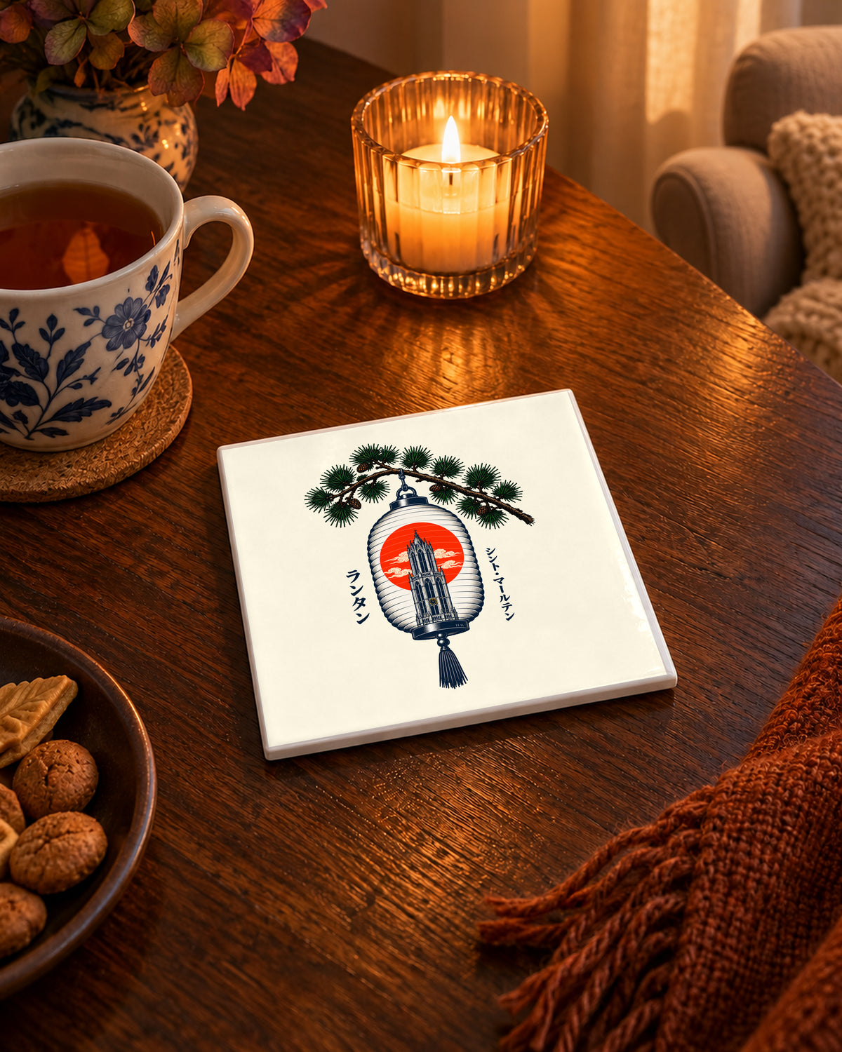 Tōki Tile 陶 | Lantern