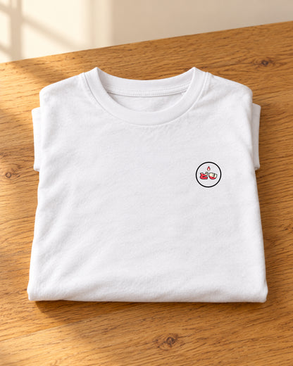 Wakaba Kids Tee 若葉 | Lantern — gevouwen T-shirt met borstlogo