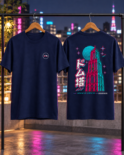Kata Tee 型 | Neo — front and back on hangers, no neck labels