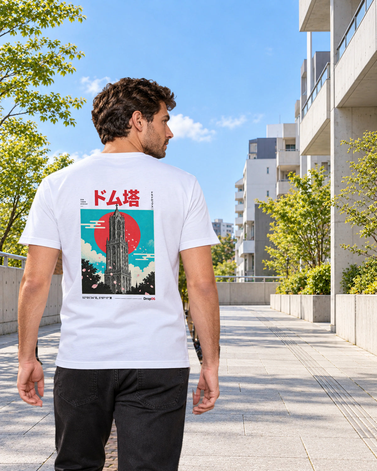 Kata Tee 型 | Origin Light – second rear view in its Japanese setting