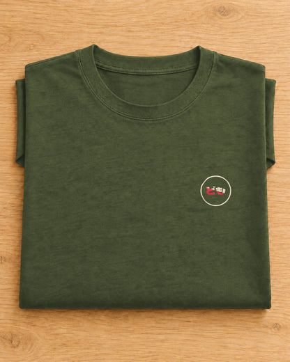Kata Tee 型 | Zen Dark — folded